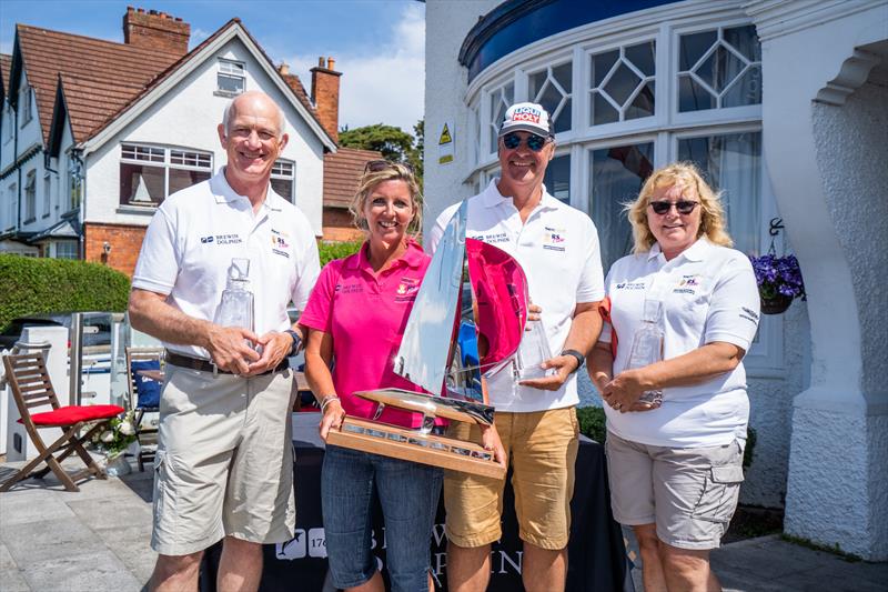 Mike McIntyre, Caroline McIntyre and Simon Childs win the 2018 Brewin Dolphin RS Elite UK Nationals photo copyright Bradley Quinn & Thomas Anderson taken at Royal North of Ireland Yacht Club and featuring the RS Elite class