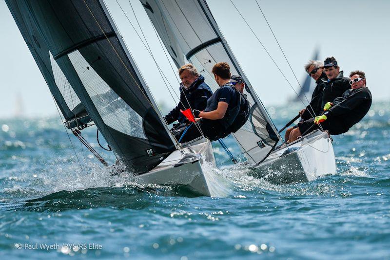 Day 4 of the Brewin Dolphin RS Elite National Championships photo copyright Paul Wyeth / www.pwpictures.com taken at Royal Yacht Squadron and featuring the RS Elite class