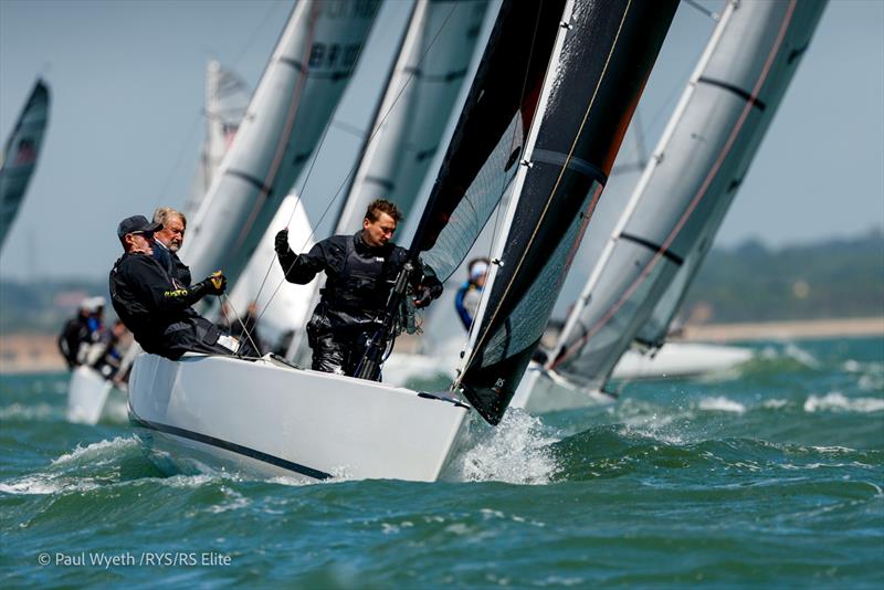Brewin Dolphin RS Elite National Championships photo copyright Paul Wyeth / www.pwpictures.com taken at Royal Yacht Squadron and featuring the RS Elite class