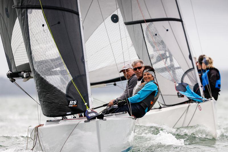 Shaken not Stirred on day 1 of the RS Elite Regatta during Chichester Harbour Race Week photo copyright Paul Wyeth / www.pwpictures.com taken at Chichester Yacht Club and featuring the RS Elite class