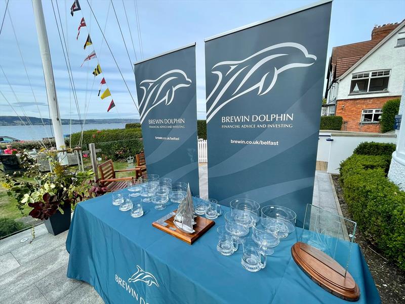 All set for prize giving at the Brewin Dolphin RS Elite Irish Championships & Squib McMillan Shield photo copyright Lindsay Nolan taken at Royal North of Ireland Yacht Club and featuring the RS Elite class