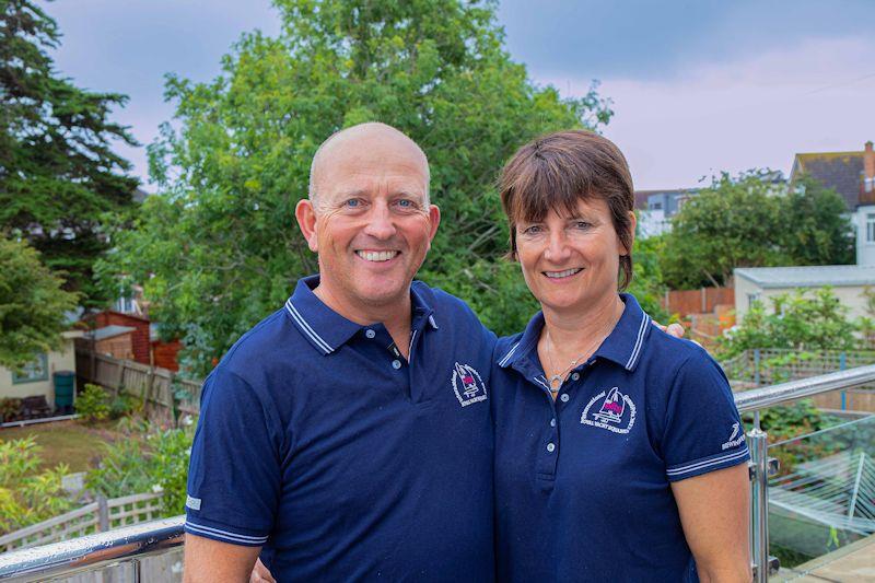 Jo Hewitson (pictured her with husband Tom) became the new chairman of the RS Elite Association in 2022 photo copyright Alasdair McLeod taken at Hayling Island Sailing Club and featuring the RS Elite class