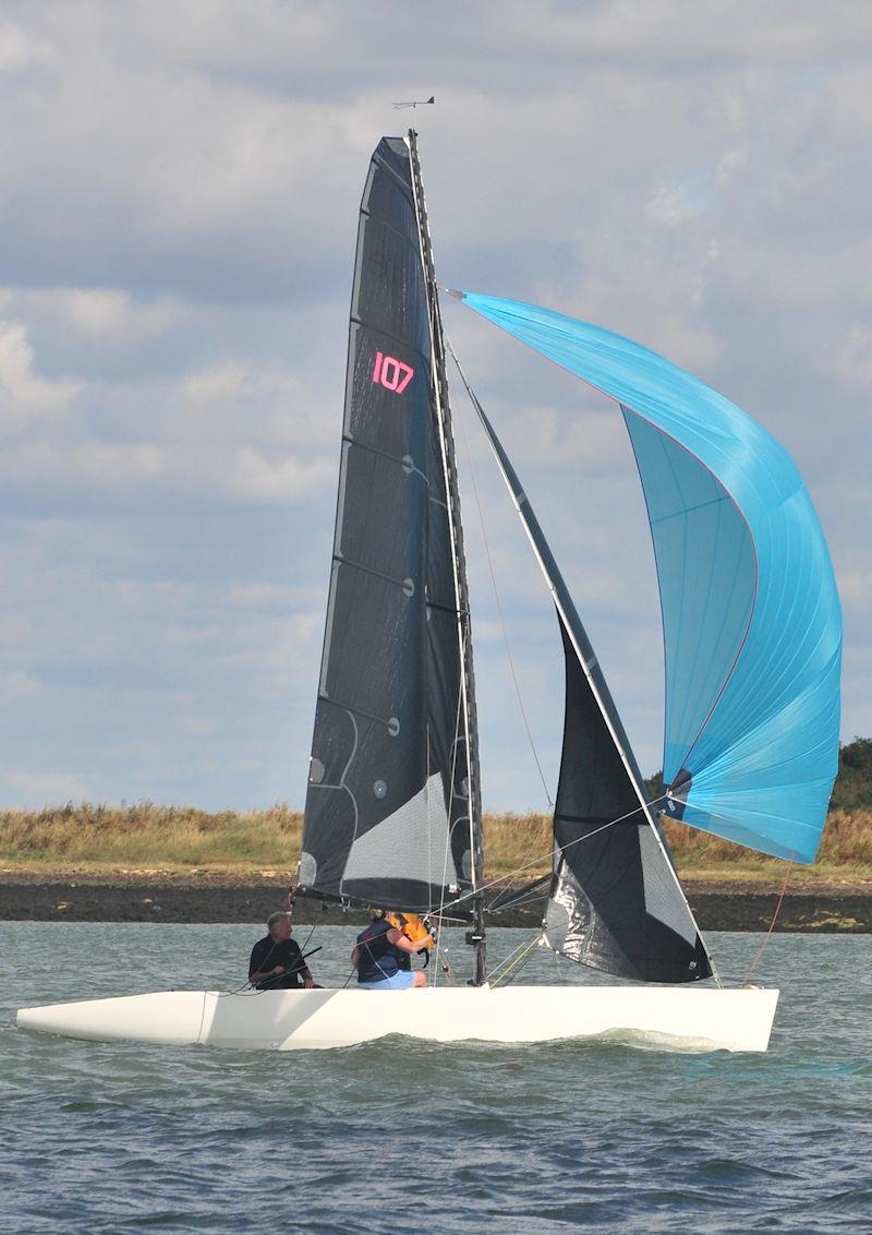 Burnham Week 2023 Day 2 photo copyright Alan Hanna taken at Burnham Sailing Club and featuring the RS Elite class