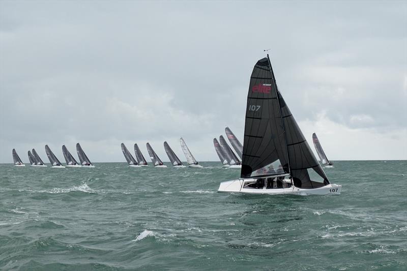 Day 2 - Rooster Elite One Design UK Nationals at Hayling photo copyright Debbie Jarvis taken at Hayling Island Sailing Club and featuring the RS Elite class