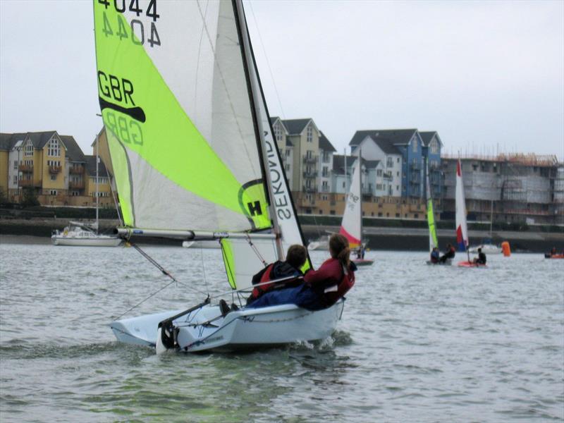 KSSA Annual Regatta at Wilsonian photo copyright Elena Setterfield taken at Wilsonian Sailing Club and featuring the RS Feva class