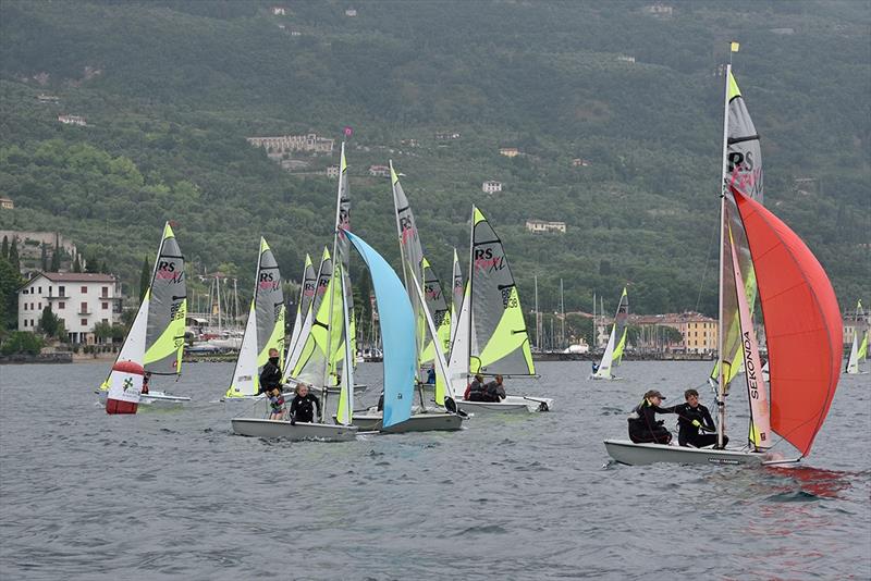 RS Feva Europeans at Gargnano, Lake Garda photo copyright Francesco Fogazzi taken at  and featuring the RS Feva class