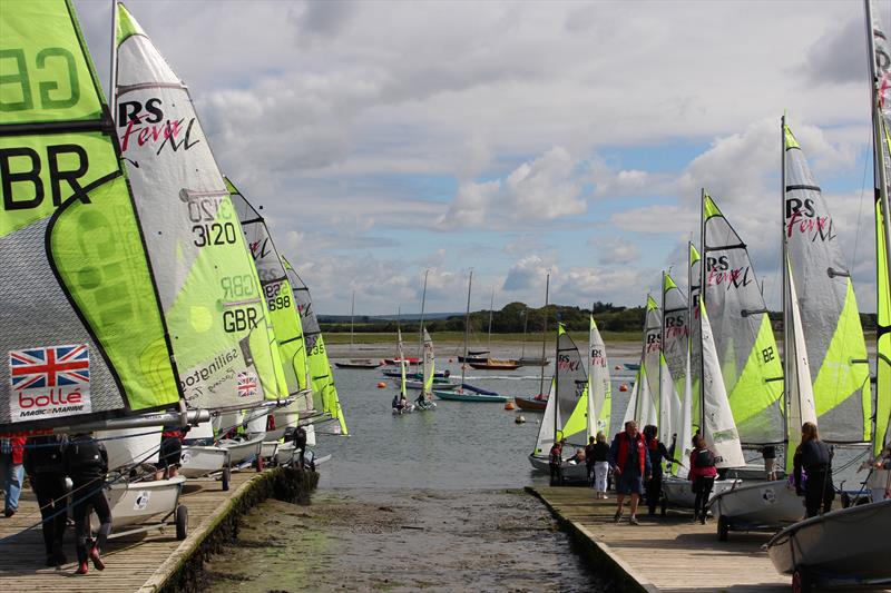 JDX Consulting Junior Schools Championships 2015 at Itchenor photo copyright Ana Gheorghiu taken at Itchenor Sailing Club and featuring the RS Feva class