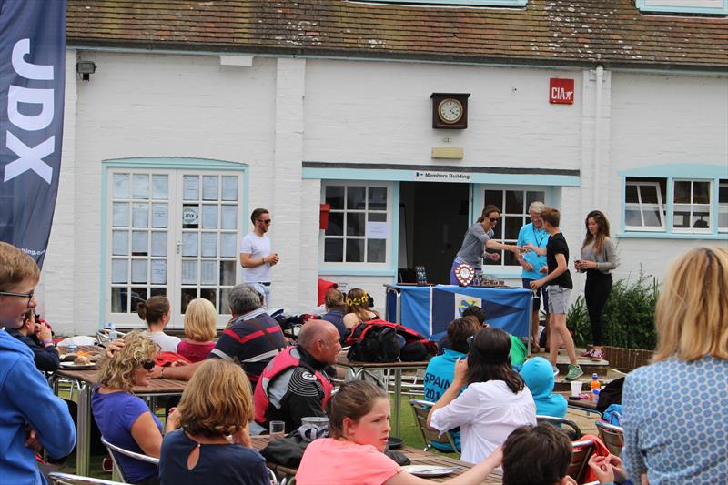 JDX Consulting Junior Schools Championships 2015 at Itchenor photo copyright Ana Gheorghiu taken at Itchenor Sailing Club and featuring the RS Feva class