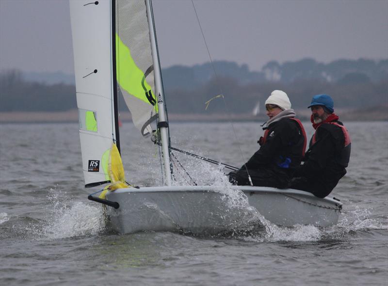 Highcliffe SC Icicle Open Series day 3 photo copyright Sarah Desjonqueres taken at Highcliffe Sailing Club and featuring the RS Feva class