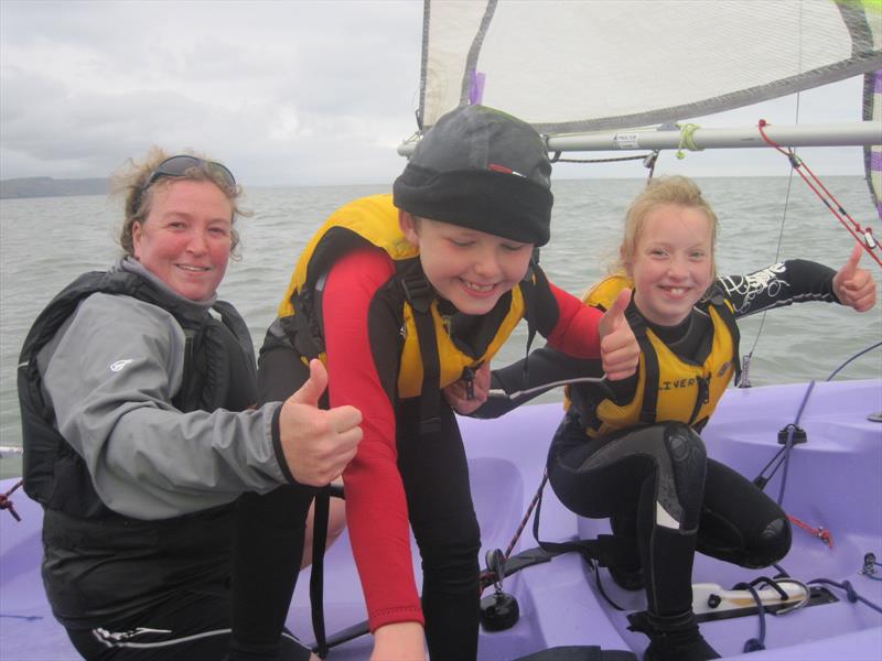 RYA Push the Boat Out photo copyright RYA taken at Saundersfoot Sailing Club and featuring the RS Feva class