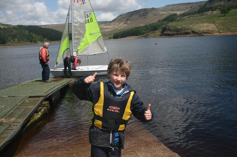 Dovestone Sailing Club Push the Boat Out photo copyright Nik Lever / www.catalystpics.co.uk taken at Dovestone Sailing Club and featuring the RS Feva class