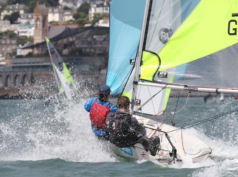 PA Consulting RS Feva Nationals in Torbay photo copyright Peter Newton / www.peternewton.zenfolio.com taken at Royal Torbay Yacht Club and featuring the RS Feva class