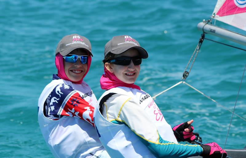 America's Cup Endeavour RS Feva Junior Regatta photo copyright Jon Partridge taken at  and featuring the RS Feva class