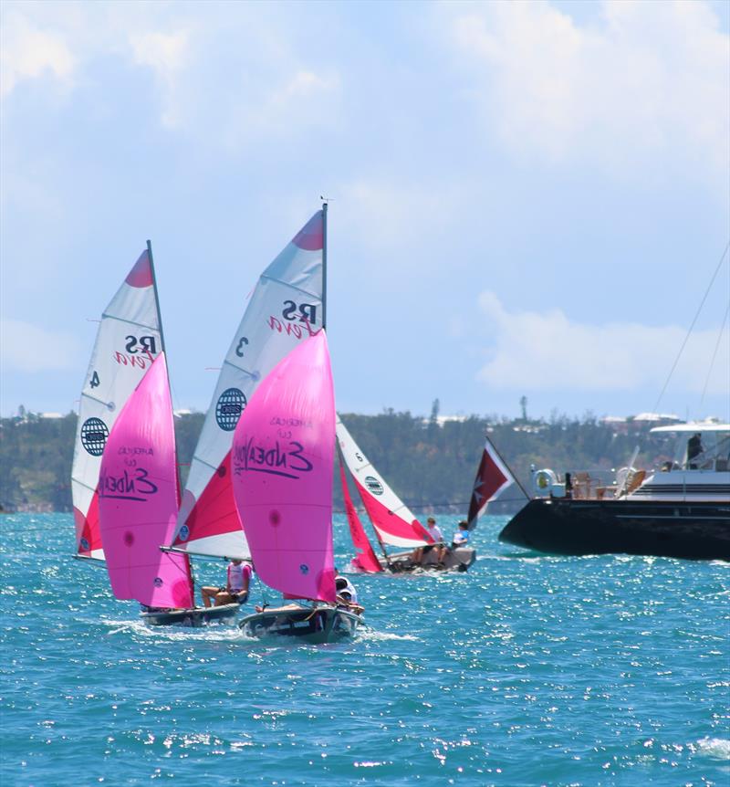 America's Cup Endeavour RS Feva Junior Regatta photo copyright Jon Partridge taken at  and featuring the RS Feva class