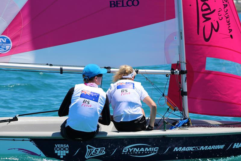 America's Cup Endeavour RS Feva Junior Regatta photo copyright RS Sailing taken at  and featuring the RS Feva class