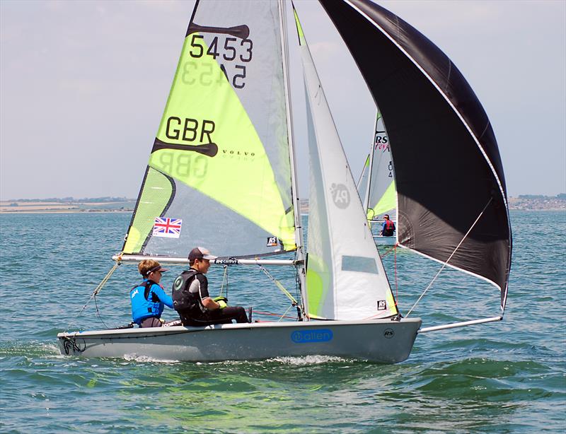 RS Fevas at Whistable YC photo copyright Nick Champion / www.championmarinephotography.co.uk taken at Whitstable Yacht Club and featuring the RS Feva class