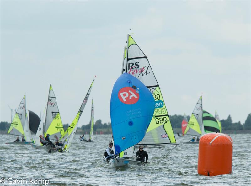 Allen & PA Consulting RS Feva Worlds day 1 - photo © Gavin Kemp