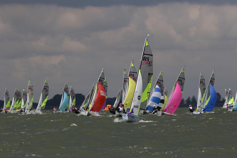 Allen & PA Consulting RS Feva Worlds 2017 photo copyright Peter Newton / www.peternewton.zenfolio.com taken at Regatta Center Medemblik and featuring the RS Feva class