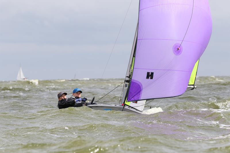 Allen & PA Consulting RS Feva Worlds 2017 photo copyright Peter Newton / www.peternewton.zenfolio.com taken at Regatta Center Medemblik and featuring the RS Feva class