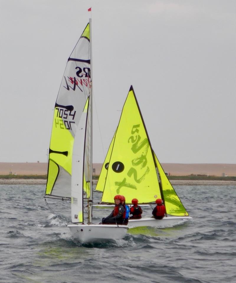 2018 U11 IAPS National Schools Sailing Regatta photo copyright Nicholas James taken at Weymouth & Portland Sailing Academy and featuring the RS Feva class