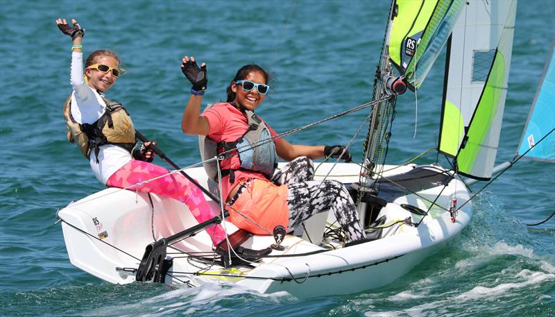 RS Feva World Championships 2018 photo copyright RS Sailing taken at  and featuring the RS Feva class