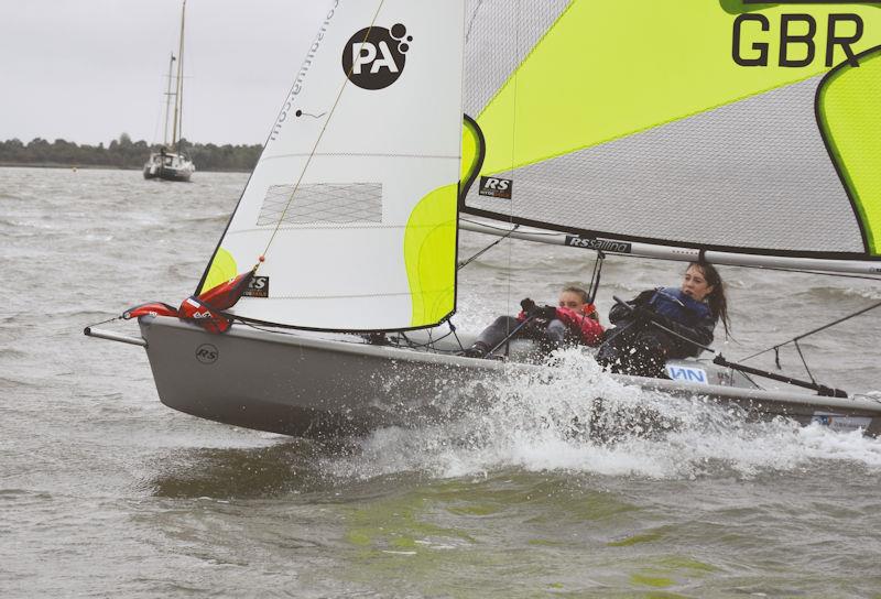 Blackwater Cadet Week 2018 photo copyright Kate Stewart taken at Blackwater Sailing Club and featuring the RS Feva class