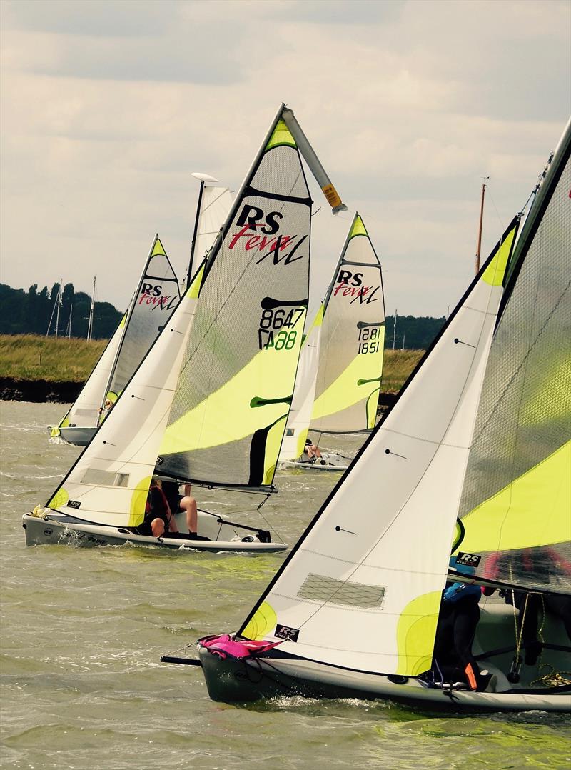 Aldeburgh Yacht Club Junior & Youth Regatta 2018 photo copyright Rob Jones taken at Aldeburgh Yacht Club and featuring the RS Feva class