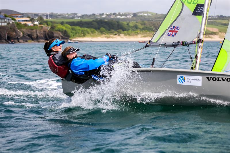 Tokio Marine HCC UK RS Feva Nationals 2019 photo copyright Digital Sailing taken at South Caernarvonshire Yacht Club and featuring the RS Feva class