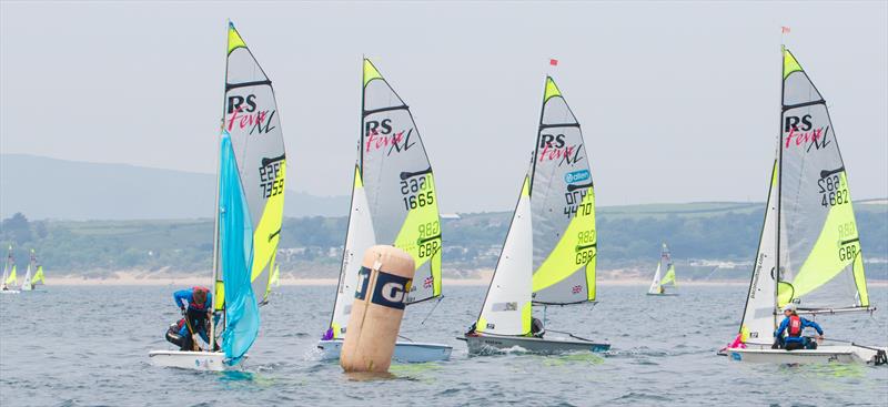 Tokio Marine HCC UK RS Feva Nationals 2019 photo copyright Digital Sailing taken at South Caernarvonshire Yacht Club and featuring the RS Feva class