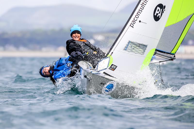 Tokio Marine HCC UK RS Feva Nationals 2019 photo copyright Digital Sailing taken at South Caernarvonshire Yacht Club and featuring the RS Feva class