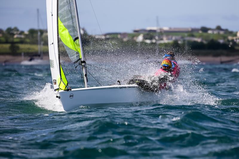 Tokio Marine HCC UK RS Feva Nationals 2019 photo copyright Digital Sailing taken at South Caernarvonshire Yacht Club and featuring the RS Feva class