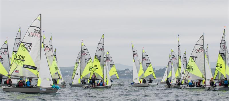 Tokio Marine HCC UK RS Feva Nationals 2019 photo copyright Digital Sailing taken at South Caernarvonshire Yacht Club and featuring the RS Feva class