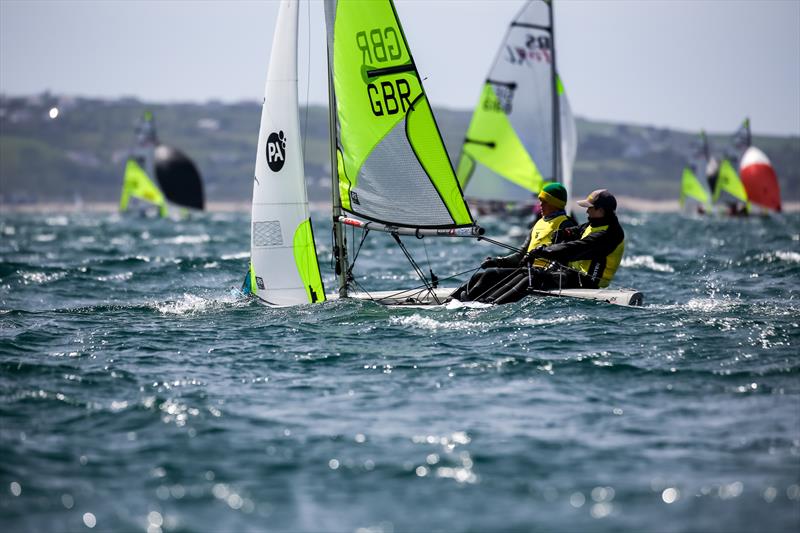 Tokio Marine HCC UK RS Feva Nationals 2019 photo copyright Digital Sailing taken at South Caernarvonshire Yacht Club and featuring the RS Feva class