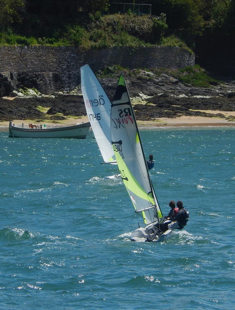 Salcombe Yacht Club Summer Series Race 1 photo copyright Malcolm Mackley taken at Salcombe Yacht Club and featuring the RS Feva class