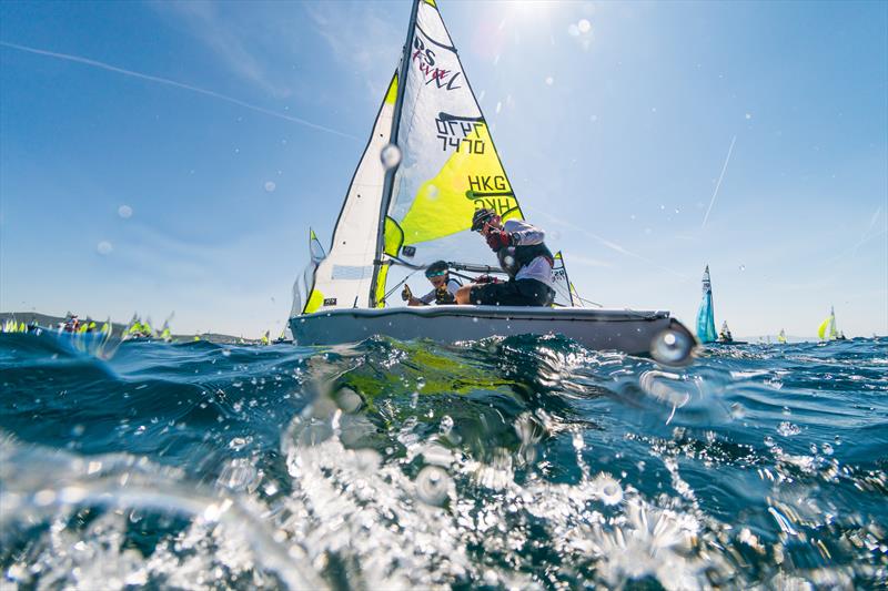 Day 2 of the RS Feva World Championships in Follonica - photo © DigitalSailing