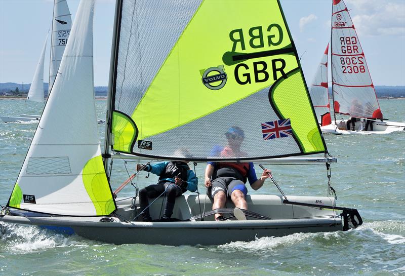 Whitstable Week 2019 photo copyright Nick Champion / www.championmarinephotography.co.uk taken at Whitstable Yacht Club and featuring the RS Feva class