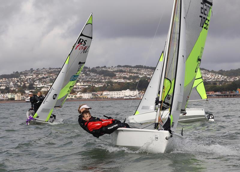 South West Youth Sailing Association Regatta 2019 photo copyright Emma Rhodes taken at Paignton Sailing Club and featuring the RS Feva class