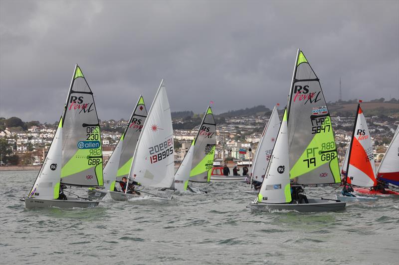 South West Youth Sailing Association Regatta 2019 photo copyright Emma Rhodes taken at Paignton Sailing Club and featuring the RS Feva class