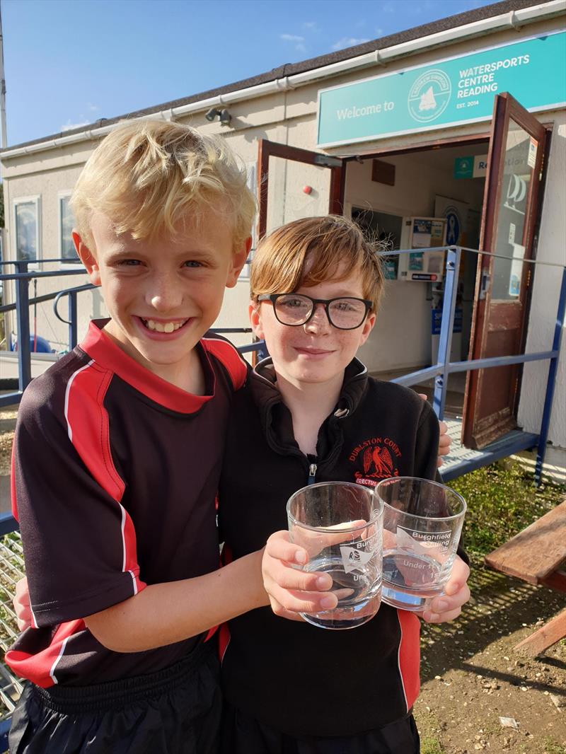 Independent Schools Inlands 2019 photo copyright Jane Homewood taken at Burghfield Sailing Club and featuring the RS Feva class