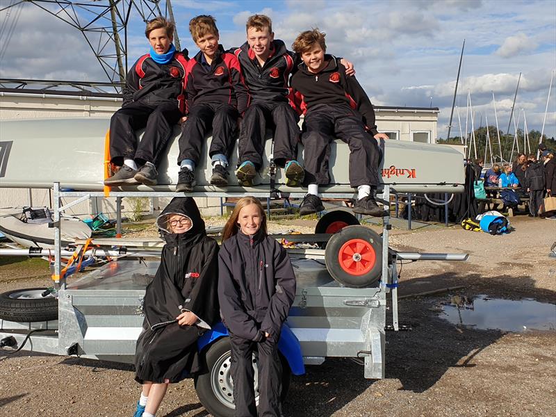 Independent Schools Inlands 2019 photo copyright Jane Homewood taken at Burghfield Sailing Club and featuring the RS Feva class