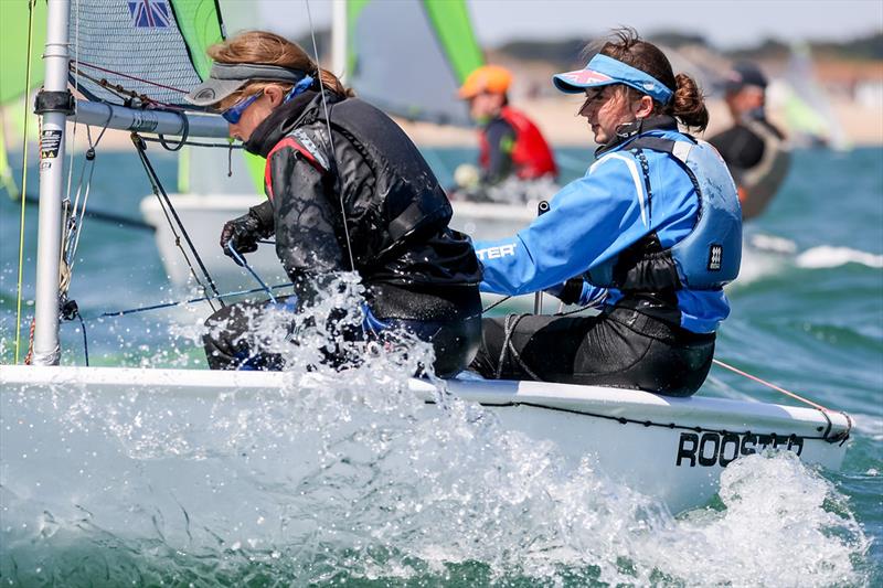 Millie Irish and Jess Powell win the 2021 UK RS Feva Nationals at Hayling Island - photo © Digital Sailing / www.digitalsailing.co.uk