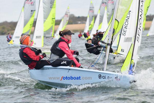 Bolle RS Feva Grand Prix at Grafham photo copyright Richard Janulewicz / www.fotoboat.com taken at Grafham Water Sailing Club and featuring the RS Feva class