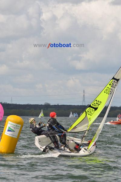 Bolle RS Feva Grand Prix at Grafham photo copyright Richard Janulewicz / www.fotoboat.com taken at Grafham Water Sailing Club and featuring the RS Feva class