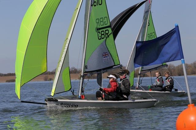 RS Feva Grand Prix at Grafham photo copyright Peter Newton / Digital Images taken at Grafham Water Sailing Club and featuring the RS Feva class