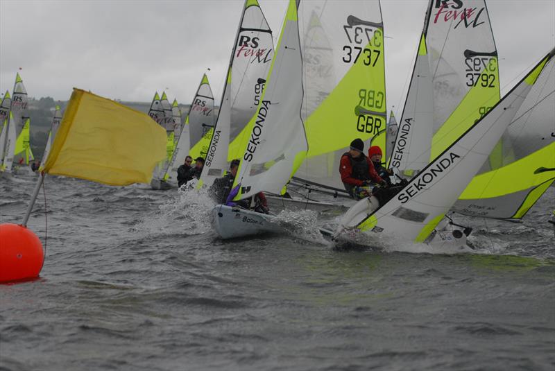 RS Feva Inlands at Chew Valley Lake photo copyright Errol Edwards taken at Chew Valley Lake Sailing Club and featuring the RS Feva class