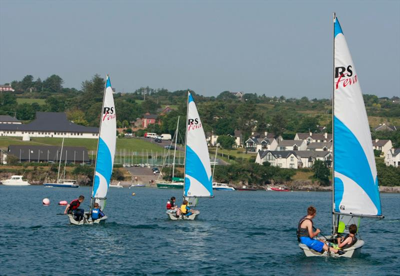 Schull Harbour Sailing Club has re-introduced junior sailing to the club with 5 new RS Feva dinghies photo copyright SHSC taken at Schull Harbour Sailing Club and featuring the RS Feva class