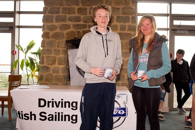 Will Taylor & Fiona Mulcahy win the Volvo RS Feva GP at Hayling - photo © Martin Allen
