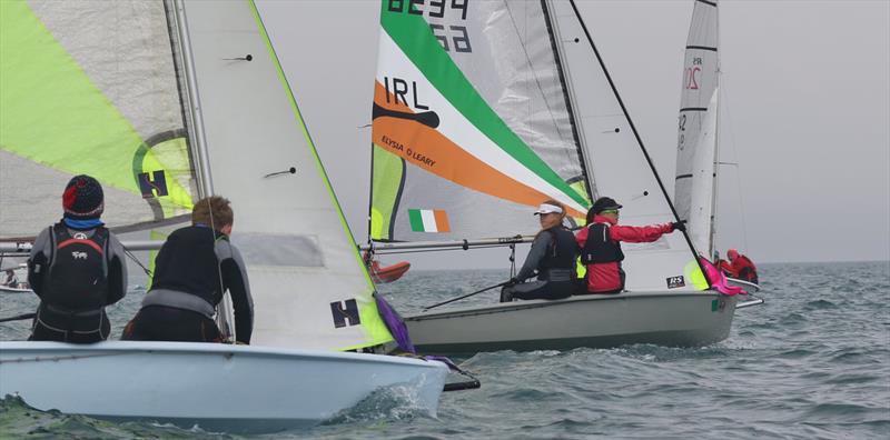 Irish RS Northern Championships at County Antrim photo copyright Simon McIlwaine / www.wavelengthimage.com taken at County Antrim Yacht Club and featuring the RS Feva class