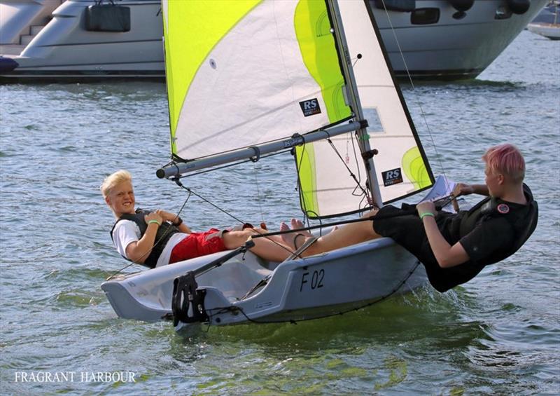 RS sailors - 24 Hour Charity Dinghy Race - photo © Fragrant Harbour