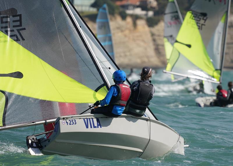 Day 2, RS Feva New Zealand Nationals, Torbay Sailing Club - March 31, 2019 - photo © Denis Garner